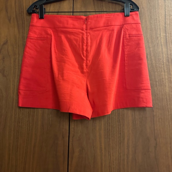 Theory Red Double-Breasted Blazer with Matching Shorts - Picture 11 of 16